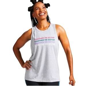 New Peloton Go To Racer Tank Together We Go Far Size Medium